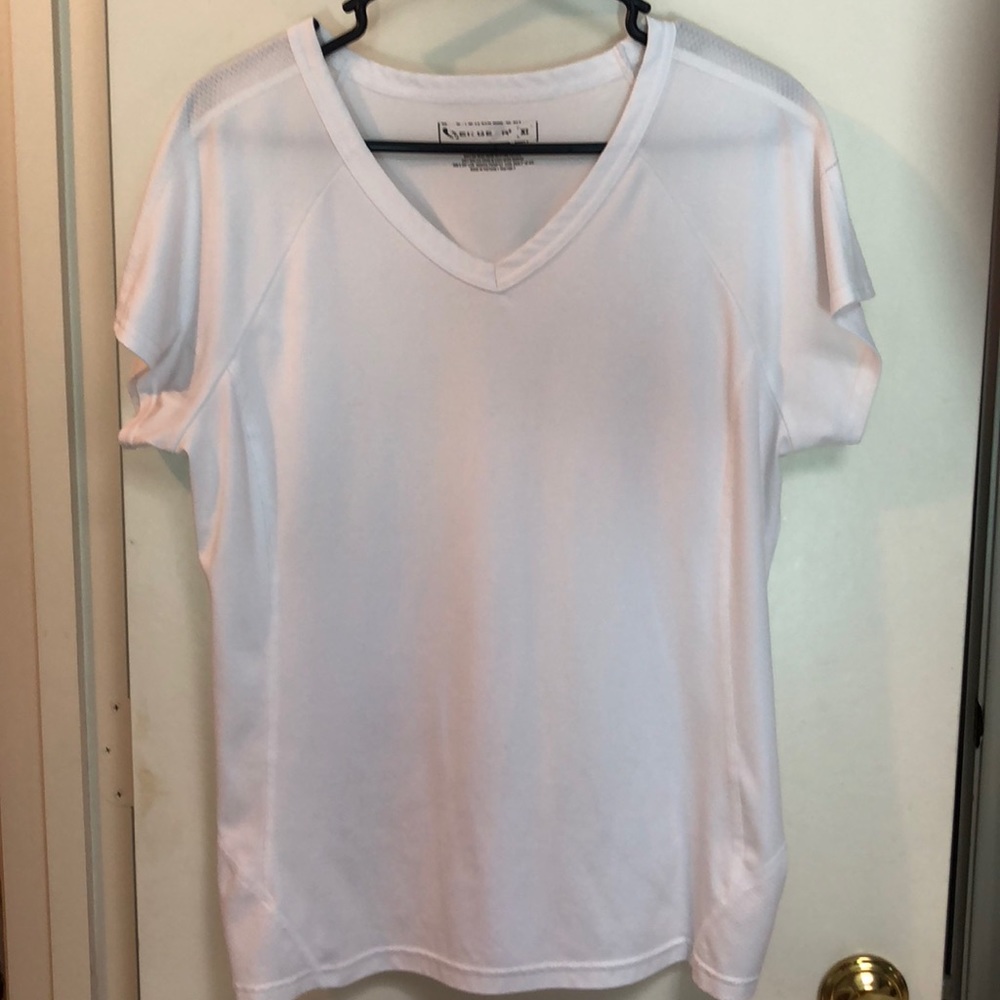 TEK Gear White Athletic Top